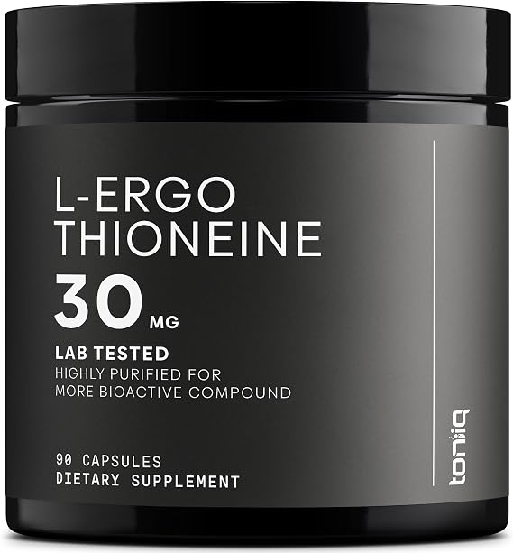 Toniiq Ergothioneine with Clinically Studied MitoPrime - High Potency 30mg