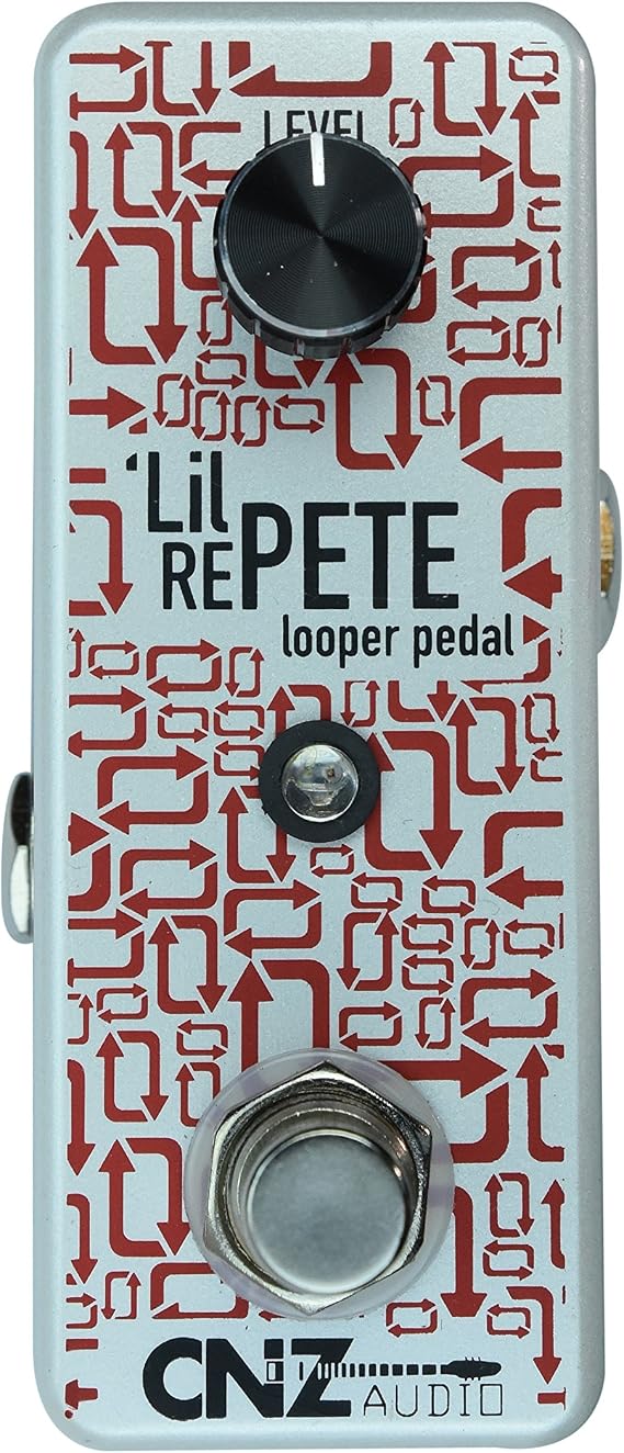 Lil Re-Pete Looper Guitar Effects Pedal, True Bypass