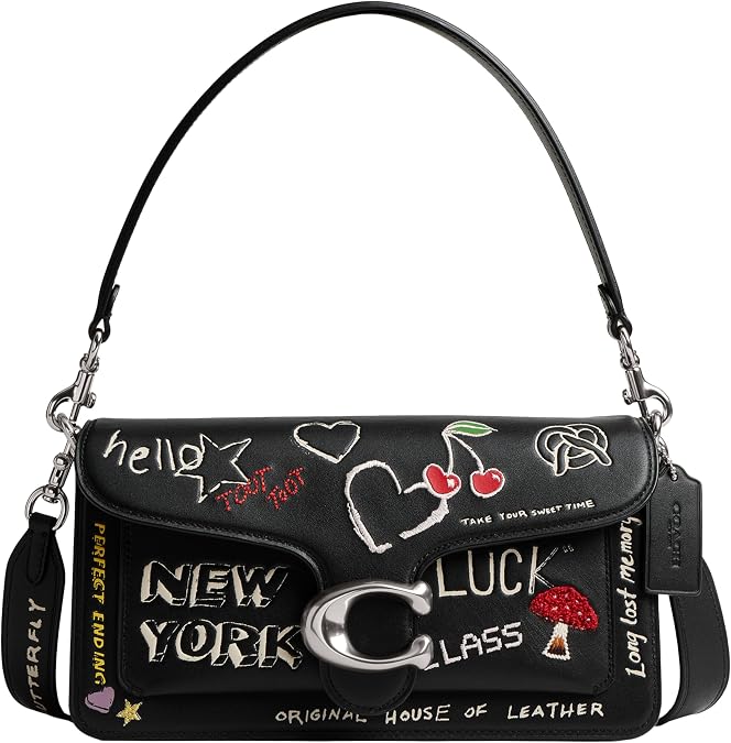 Coach Women's Tabby Shoulder Bag 26, Lh/Black Multi, One Size