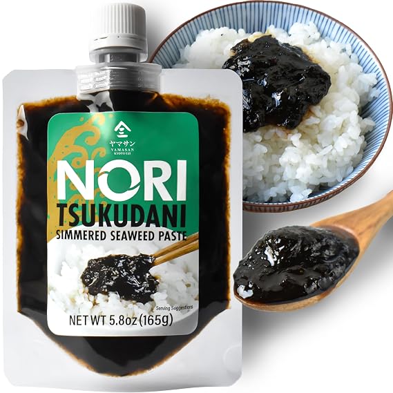 YAMASAN KYOTO UJI Japanese Nori Tsukudani Simmered Seaweed Paste 5.8oz