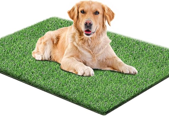 80*100CM Artificial Grass for Dogs Fake Grass for Dogs Professional Puppy Potty Trainer Replacement Dog Grass Pad for Indoor and Outdoor Dog Training Floor Protection