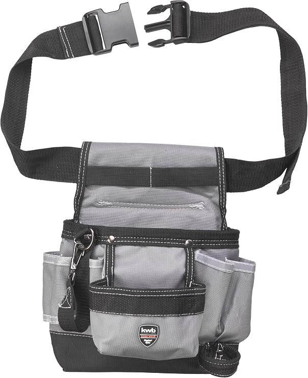 kwb Nylon Tool Belt Pouch, 19 x 8.5 x 21 cm
