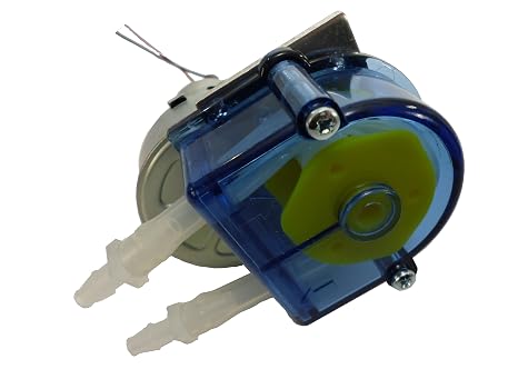 PM200N Peristaltic Industrial Grade Self Priming Dosing Dispensing and Metering Pump with Norprene Industrial Tubing, 12V DC, 300 mL/min