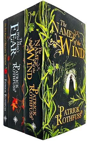 The Kingkiller Chronicle Series 3 Books Collection Set by Patrick Rothfuss (The Name of the Wind, The Wise Man's Fear & The Slow Regard of Silent Things)