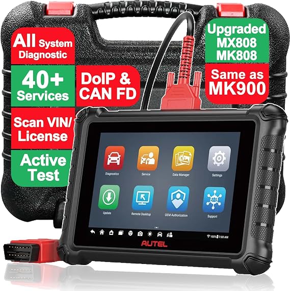 Autel Scan Tool MX900 MK900 OBD2 All System Diagnostic Scanner