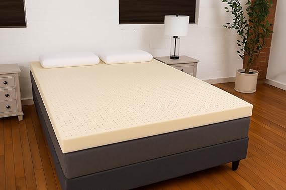 Talalay Latex Mattress Topper - Medium - 3" - King