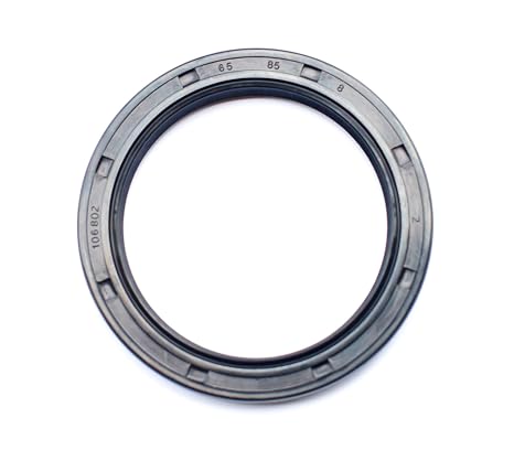 EAI Oil Seal 65mm X 85mm X 8mm TC Double Lip w/Spring. Metal Case w/Nitrile Rubber Coating