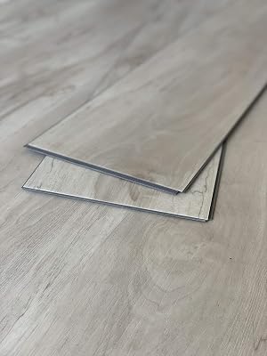 Luxury Vinyl Plank Flooring SPC White Oak 7.2 x 48 28.83 sqfBox, Waterproff, Quick Unilin Lock System