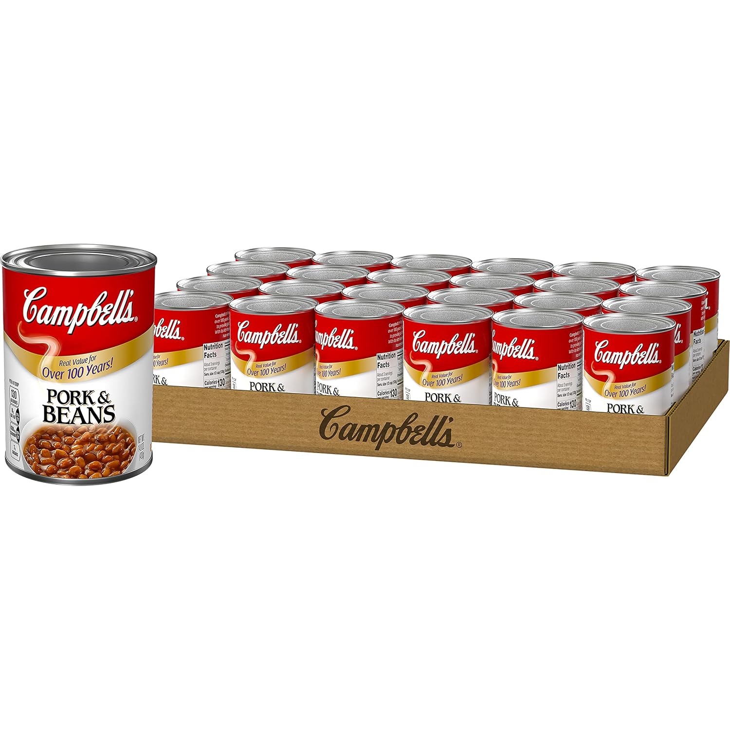 Campbell's Pork and Beans 14.8 Ounce Can Pack of 24