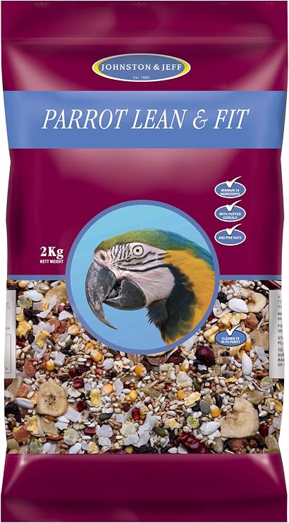 Johnston & Jeff Lean and Fit Parrot Food, 2 kg
