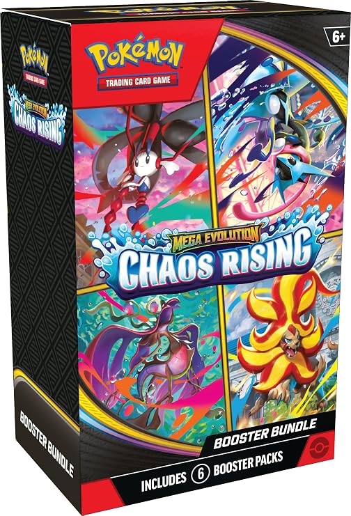 Pokemon TCG: Mega EvolutionChaos Rising Booster Bundle