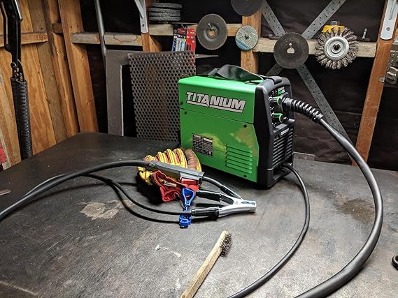 Titanium Easy-Flux 125 Amp Welder Green