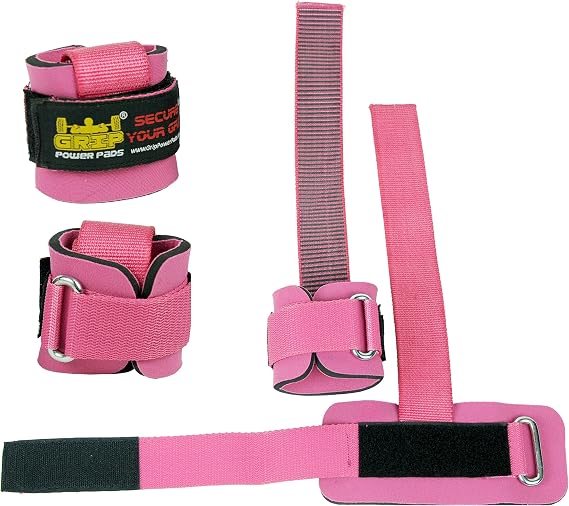 Deluxe Classic Heavy Duty Neoprene Padded Weight Lifting Straps