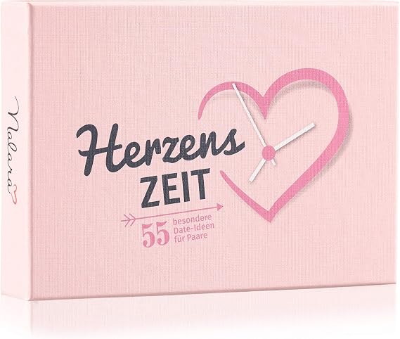 Nalara Herzenszeit 55 ganz besondere Date-Ideen für Paare die lange bleiben möchten als Geschenke für Paare oder zum Jahrestag für Sie und Ihn als Verlobungsgeschenk.