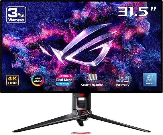 ASUS ROG Swift PG32UCDP 32 Zoll 4K 240Hz OLED Gaming Monitor
