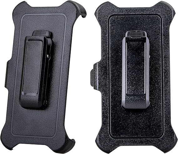 2 Pack Replacement Belt Clip Holster for Apple iPhone 15 OtterBox Defender Series Case | Clip for Belt Holder (Case Not Included)