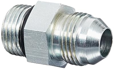 Eaton Aeroquip 202702-8-8S Steel Flared Tube Fitting, Adapter, 12 Male JIC x 12 O-Ring Boss Male