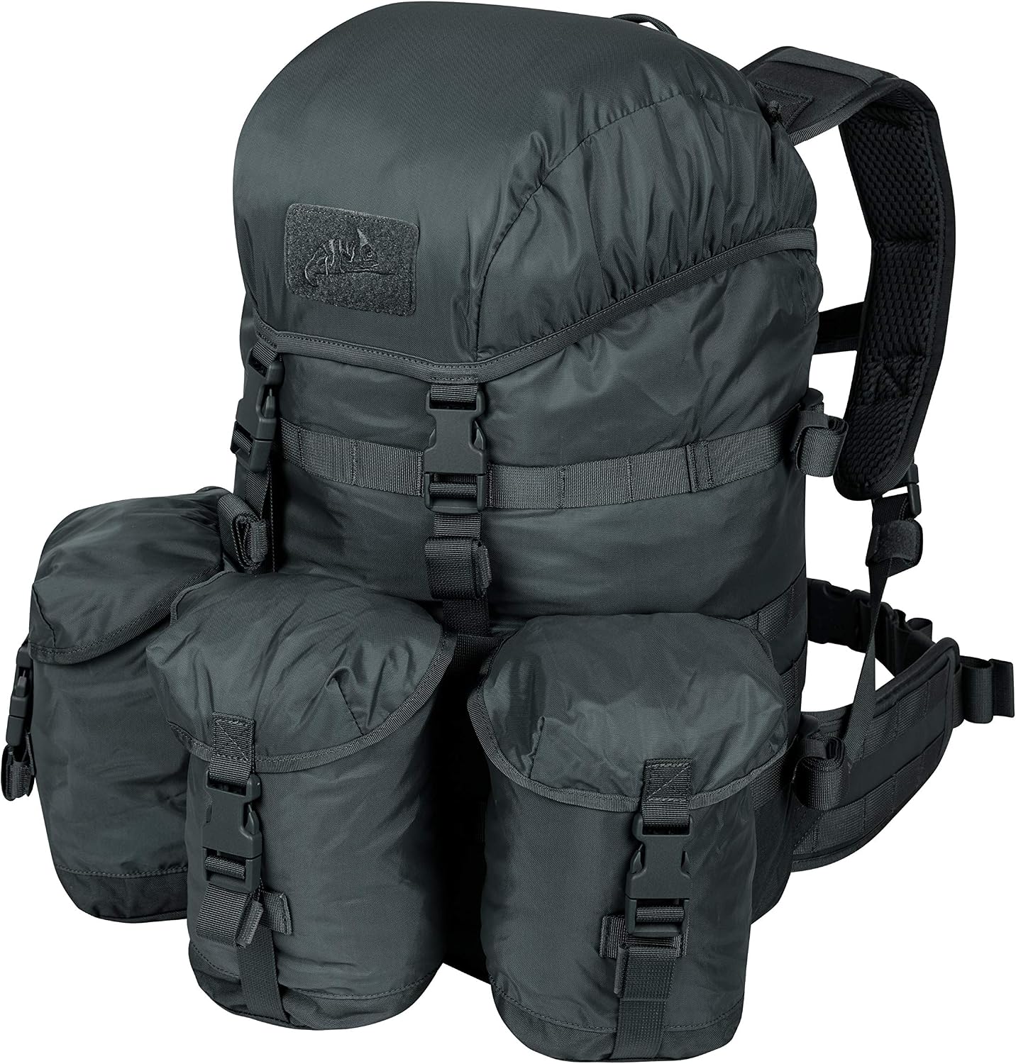 Helicontex 500D HELIKON-TEX MATILDA BACKPACK 35L SHADOW GRAY Military Alice Pack Bushcraft Hydration Backpack Tactical Outdoor Camping Hiking Survival, shadow grey