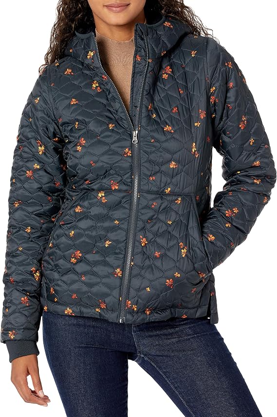 Amazon Essentials womens Lightweight Quilted Full-Zip Water-Resistant Sherpa-Lined Hooded Puffer Jacket