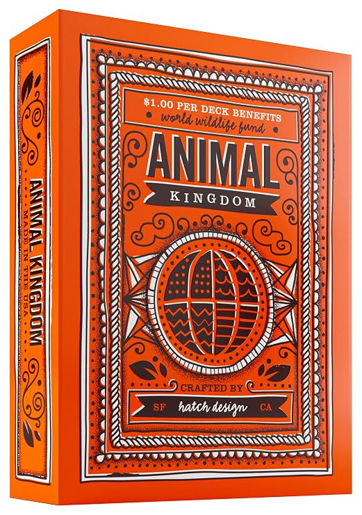 Animal Kingdom Playing Cards by Theory11