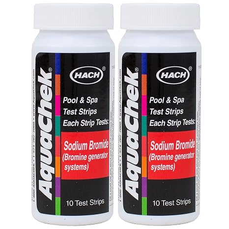 AquaChek Sodium Bromide Test Strips (10 Count) (2 Pack)