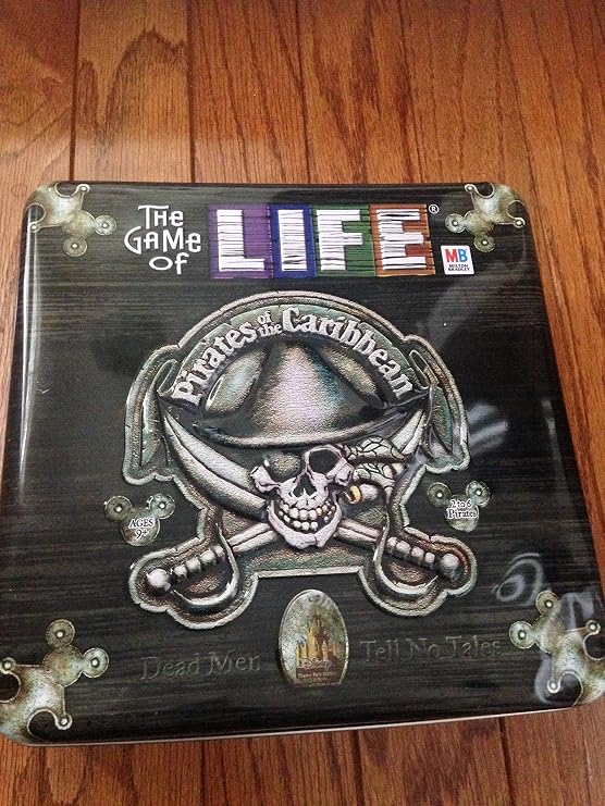 The Game of Life Pirates of the Caribbean Collectors Tin