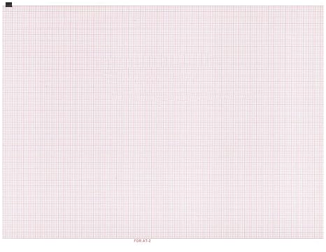 Chart Paper for Schiller AT2-210mm X 280mm X 215 Sheets - 10 Packs/Box